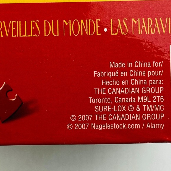 Great Wall of China 750 Jigsaw Puzzle 23x15 Wonders‎ of the World Sure-Lox New - Picture 5 of 6